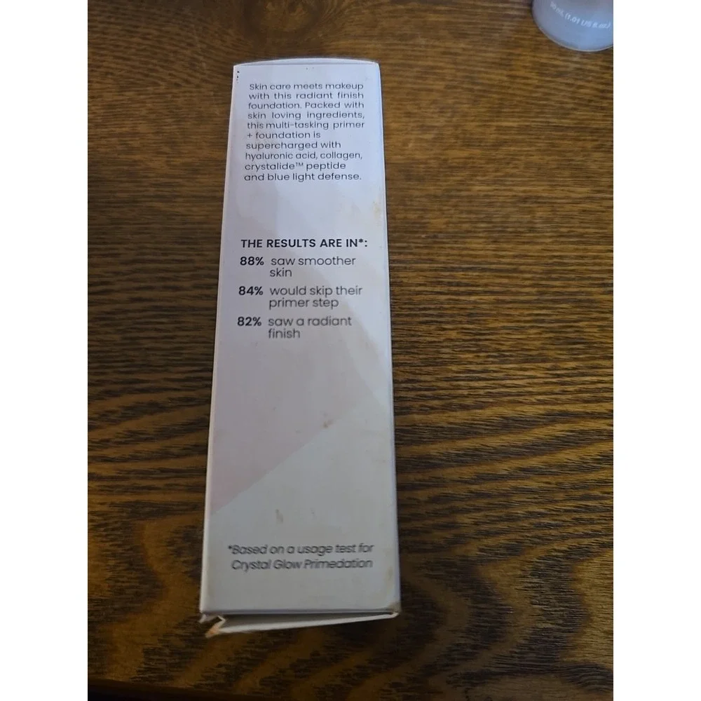 JOAH Foundation Crystal Glow Peptide-Infused TW050 Tan‎ Warm Undertones